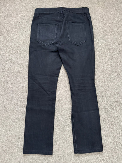 FW16 Saint Laurent by Hedi Slimane Knee Slit D10 Denim Jeans