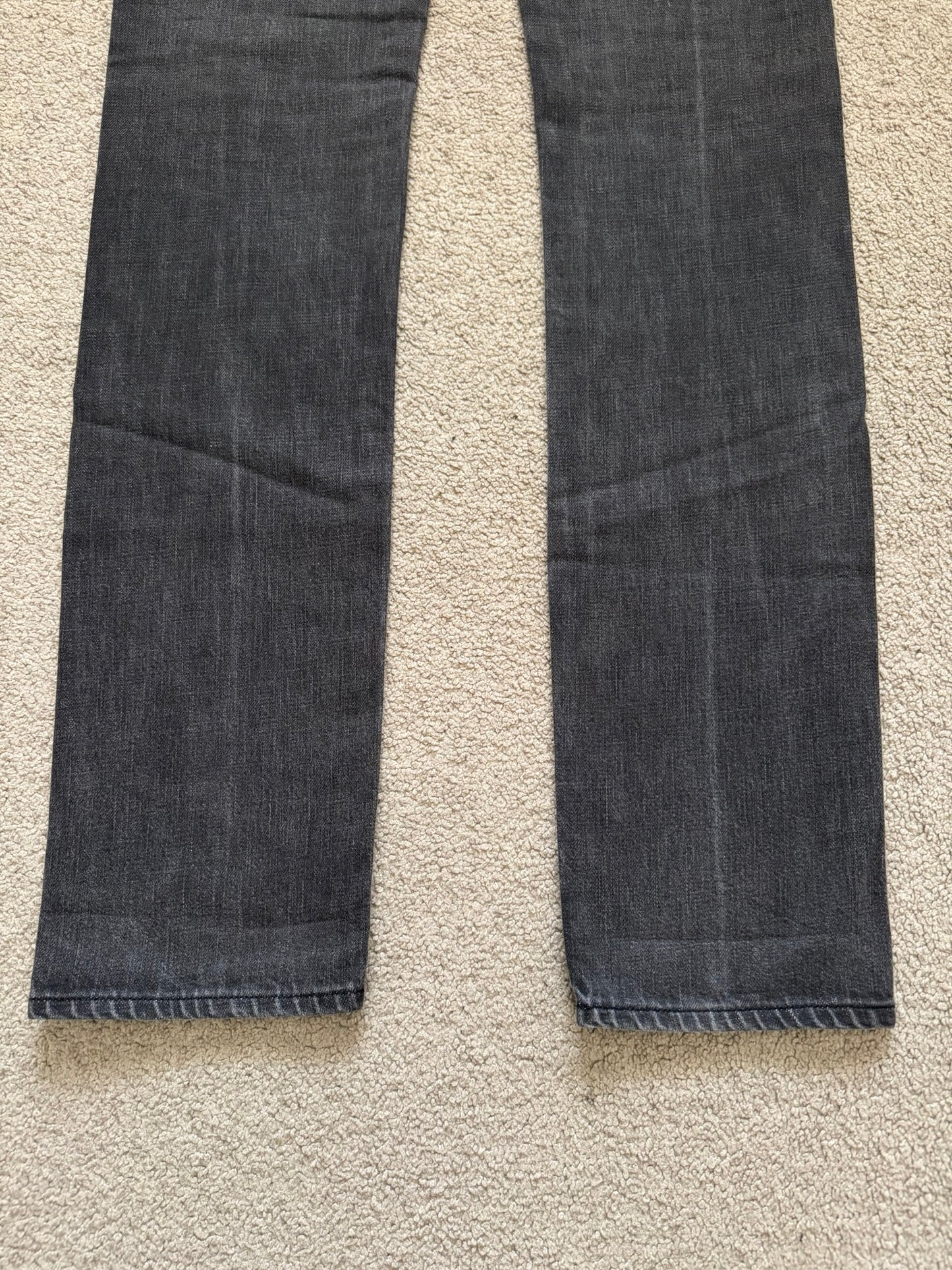 SS05 Dior Homme by Hedi Slimane MIJ Faded Black Denim Jeans