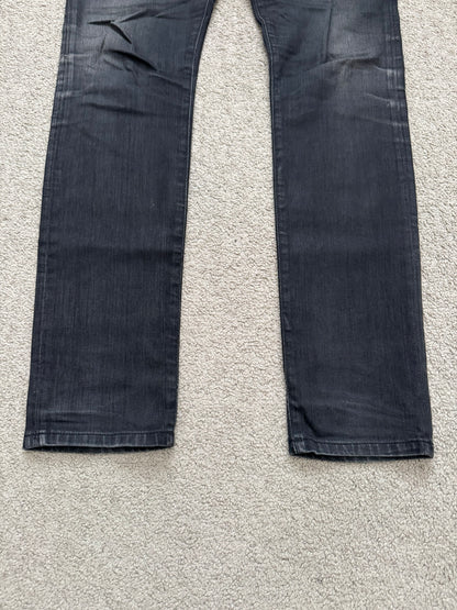 FW16 Saint Laurent by Hedi Slimane Black D02 Denim Jeans