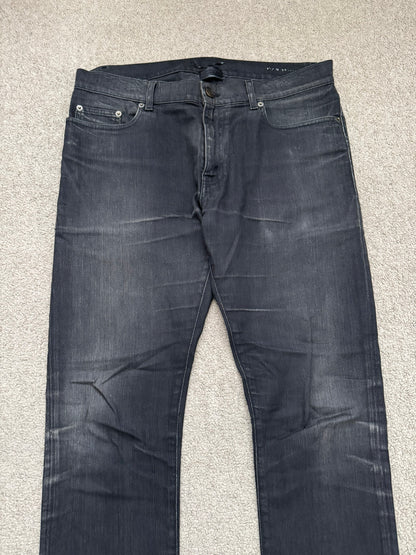 FW16 Saint Laurent by Hedi Slimane Black D02 Denim Jeans