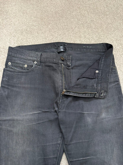FW16 Saint Laurent by Hedi Slimane Black D02 Denim Jeans