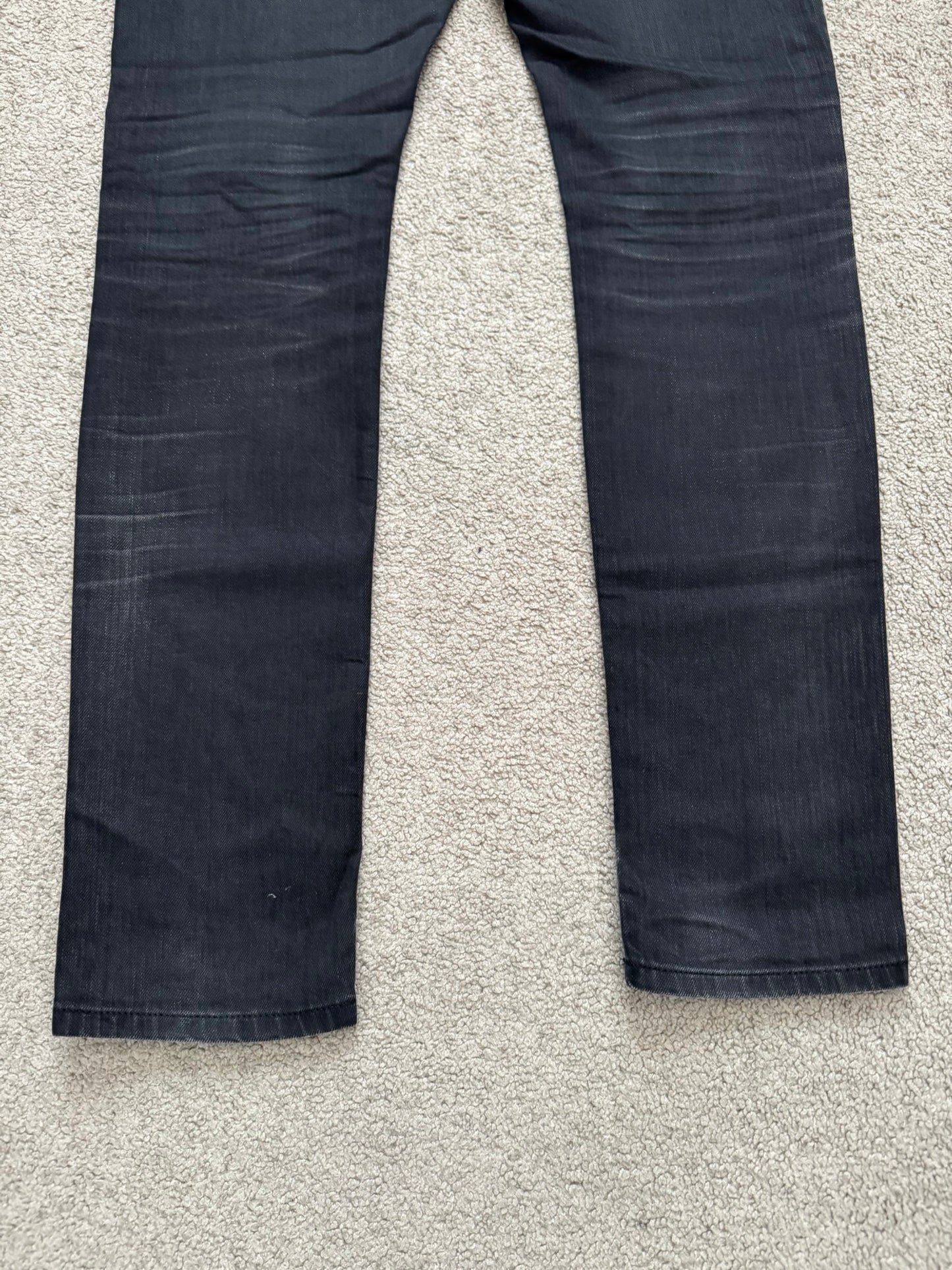 FW16 Saint Laurent by Hedi Slimane Black D02 Denim Jeans