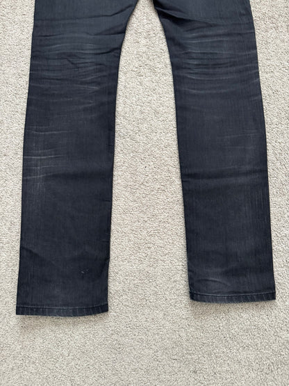 FW16 Saint Laurent by Hedi Slimane Black D02 Denim Jeans