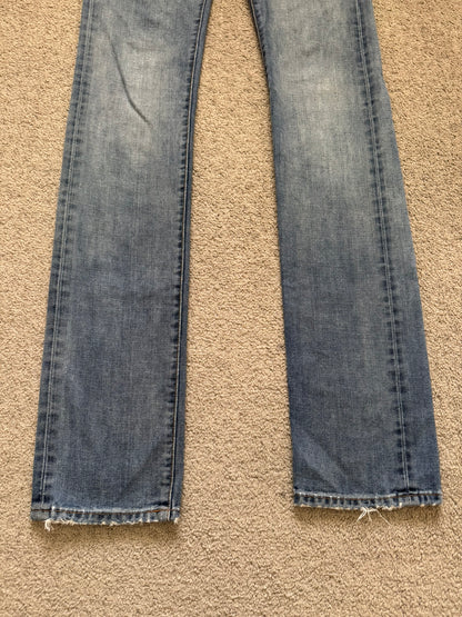 SS08 Dior Homme Light Washed Blue Denim Jeans