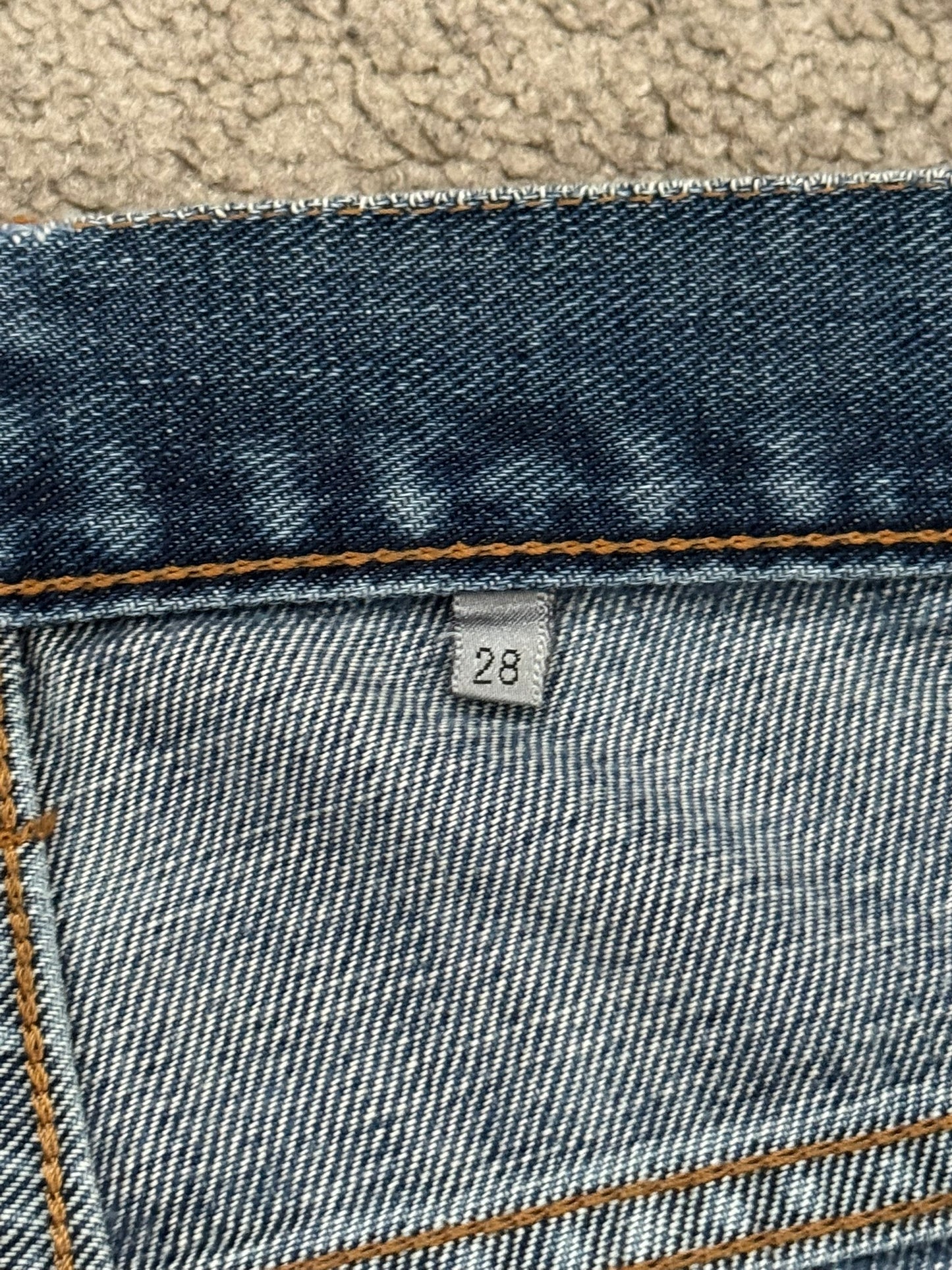 SS08 Dior Homme Light Washed Blue Denim Jeans