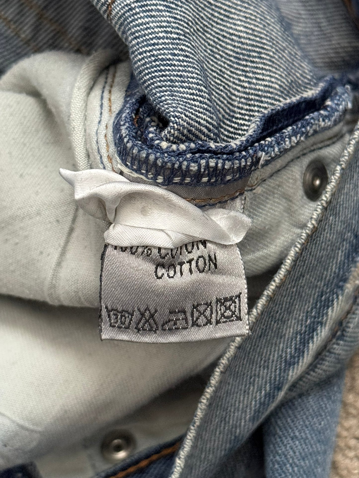 SS08 Dior Homme Light Washed Blue Denim Jeans