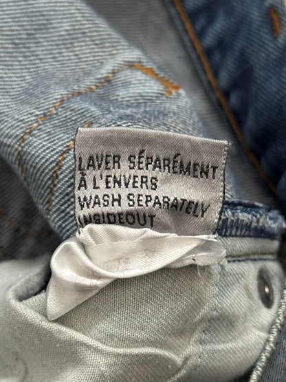 SS08 Dior Homme Light Washed Blue Denim Jeans