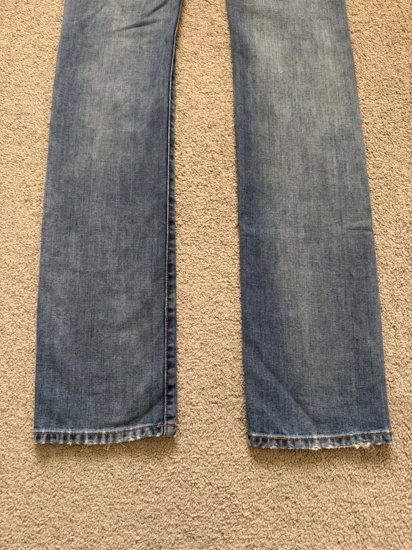 SS08 Dior Homme Light Washed Blue Denim Jeans