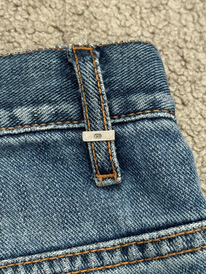 SS08 Dior Homme Light Washed Blue Denim Jeans