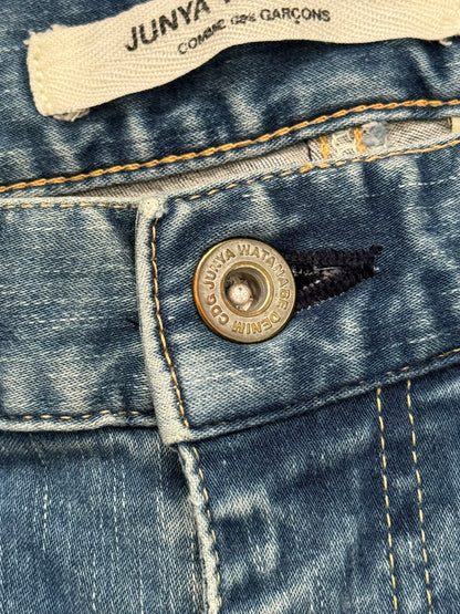 SS12 Junya Watanabe Flared Bootcut Light Washed Denim Jeans