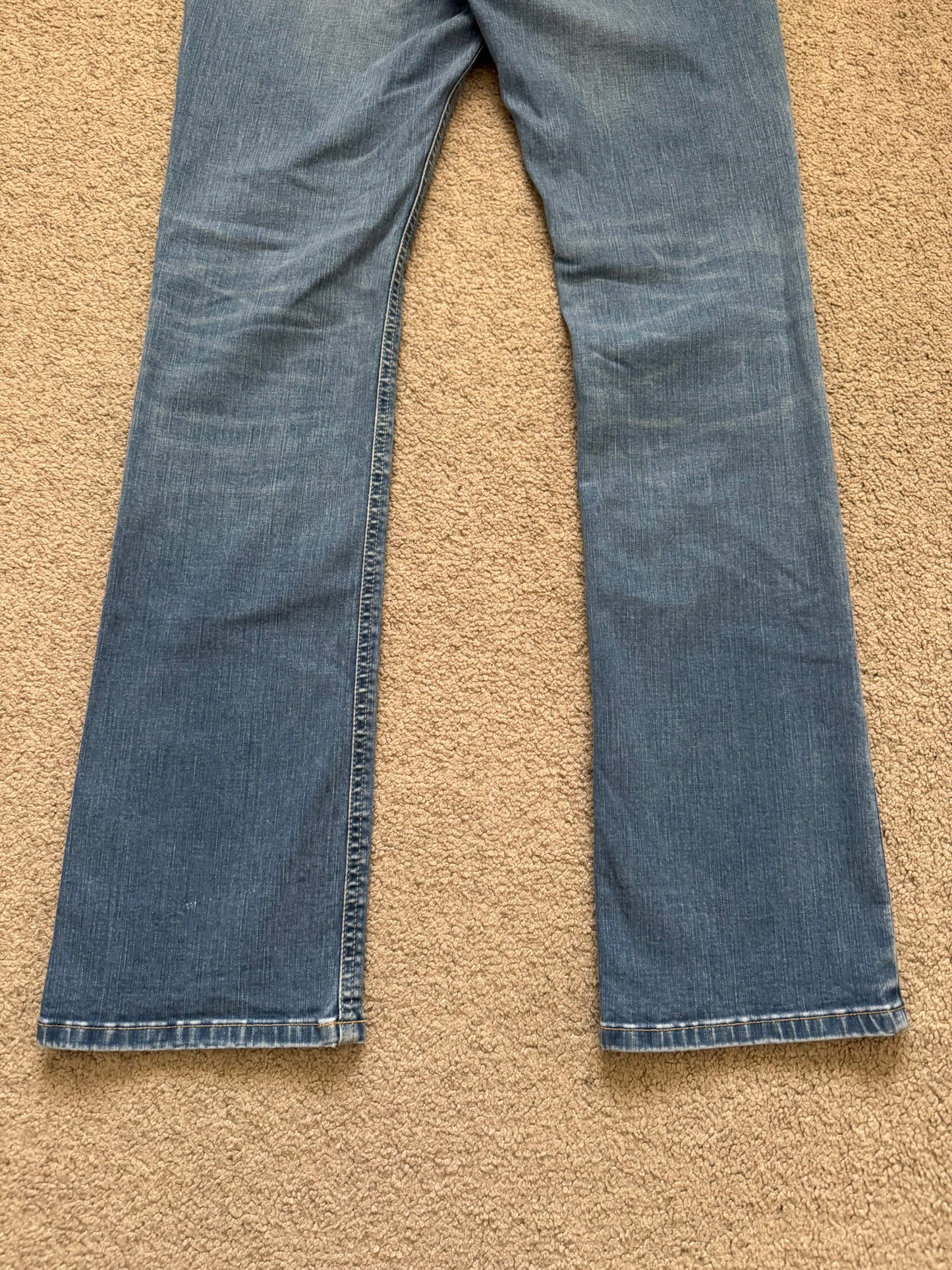 SS12 Junya Watanabe Flared Bootcut Light Washed Denim Jeans