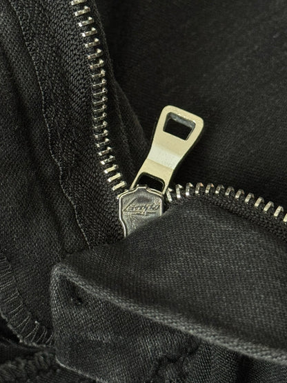 SS11 Balmain by Christophe Decarnin Eagle Coin Biker Denim Jeans