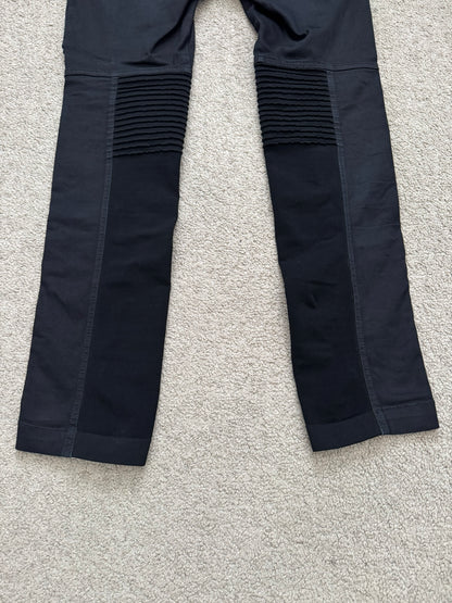FW14 Rick Owens DRKSHDW Black Memphis Cut Biker Denim Jeans