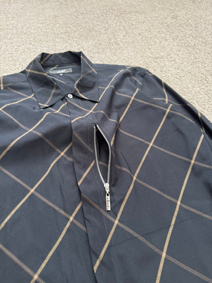 Jean Paul Gaultier Homme Objet Zipper Pocket Diamond Shirt