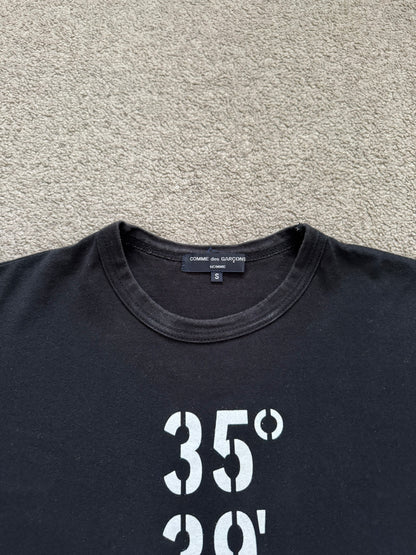 FW16 Comme Des Garcons Homme Coordinates Number T Shirt