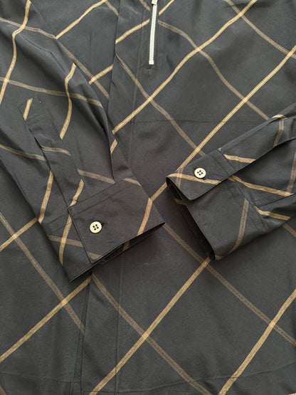 Jean Paul Gaultier Homme Objet Zipper Pocket Diamond Shirt