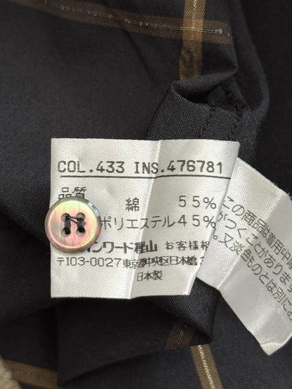 Jean Paul Gaultier Homme Objet Zipper Pocket Diamond Shirt