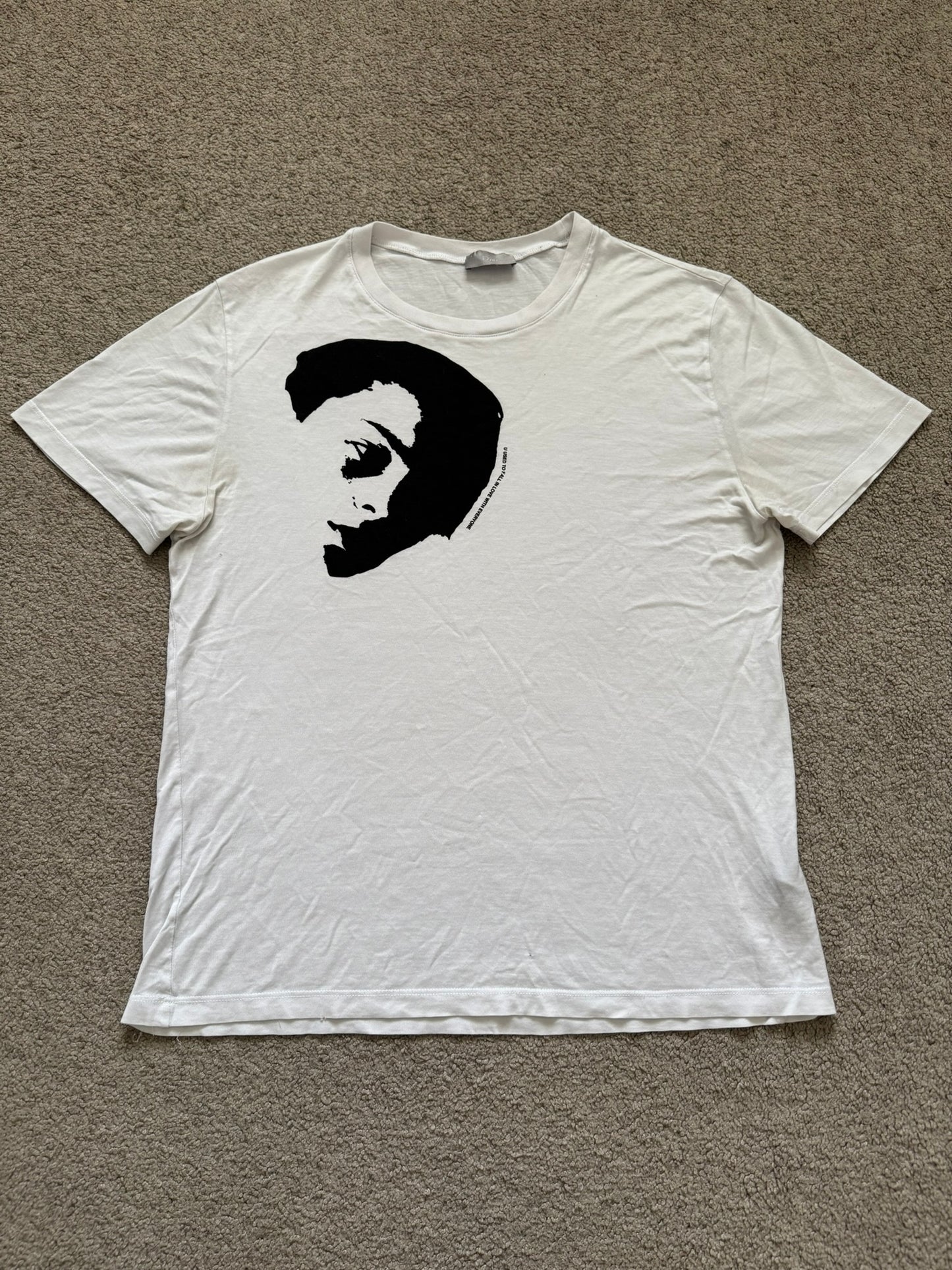 SS06 Dior Homme by Hedi Slimane "U Used To Fall In Love" T Shirt