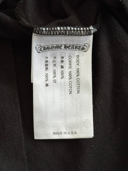 Chrome Hearts Scroll Text Logo Pocket T Shirt