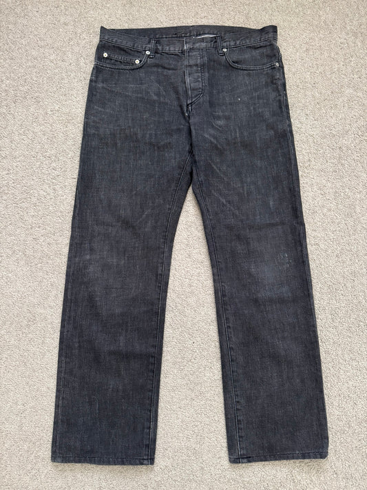Dior Homme by Hedi Slimane MIJ Faded Clawmark Denim Jeans