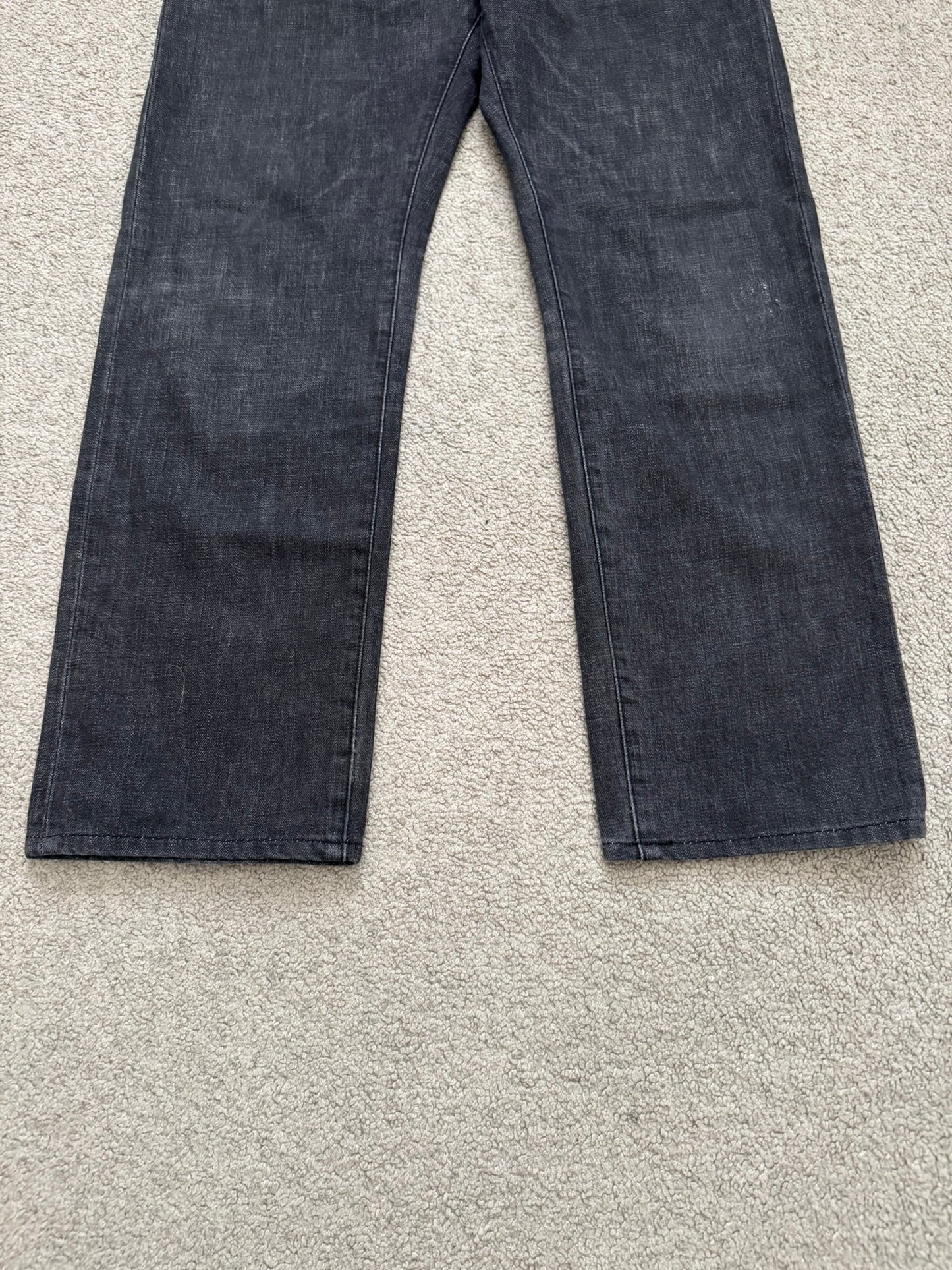 Dior Homme by Hedi Slimane MIJ Faded Clawmark Denim Jeans
