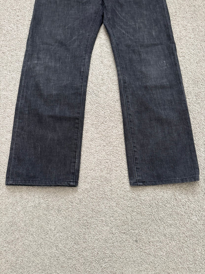 Dior Homme by Hedi Slimane MIJ Faded Clawmark Denim Jeans