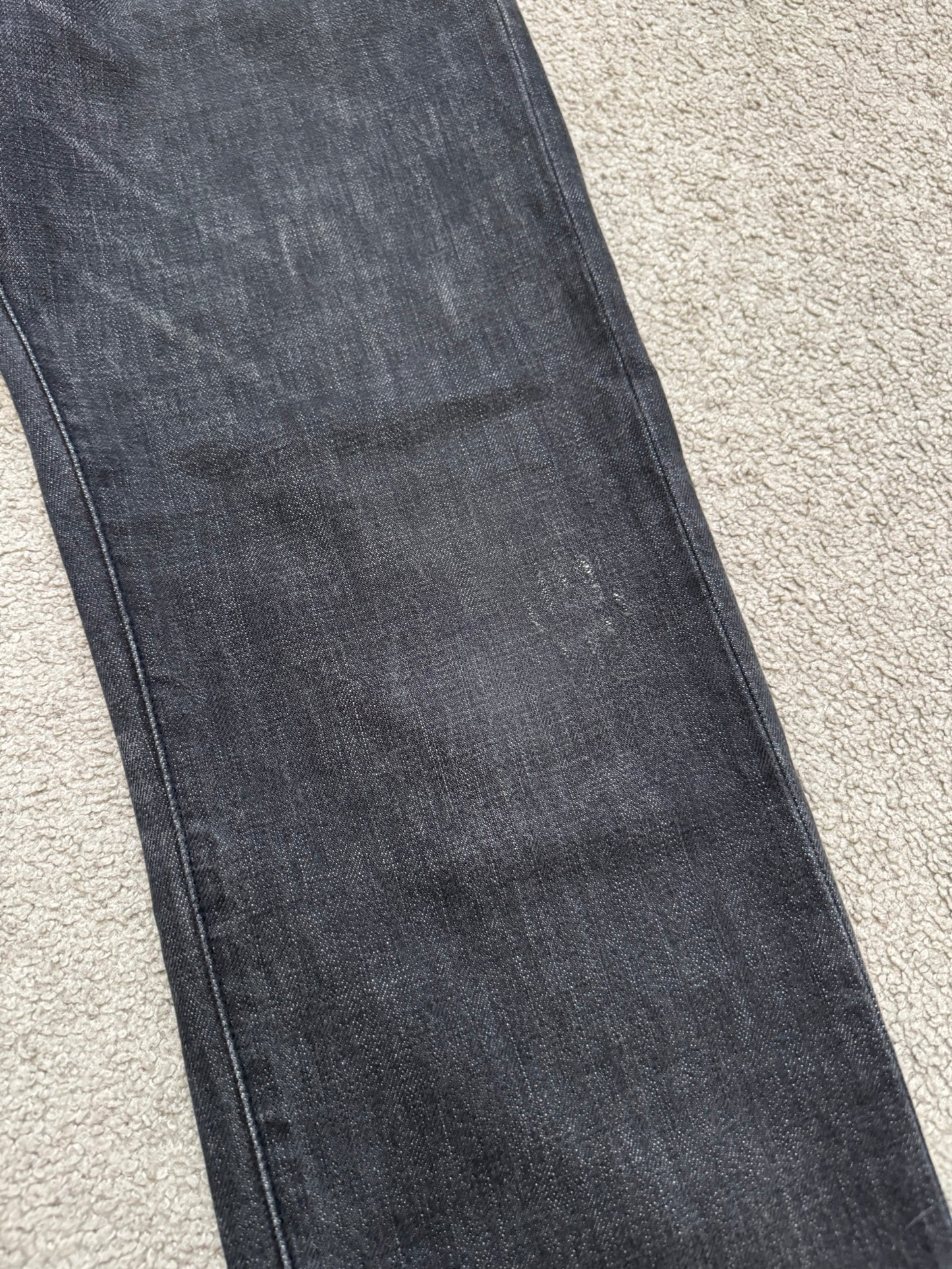 Dior Homme by Hedi Slimane MIJ Faded Clawmark Denim Jeans