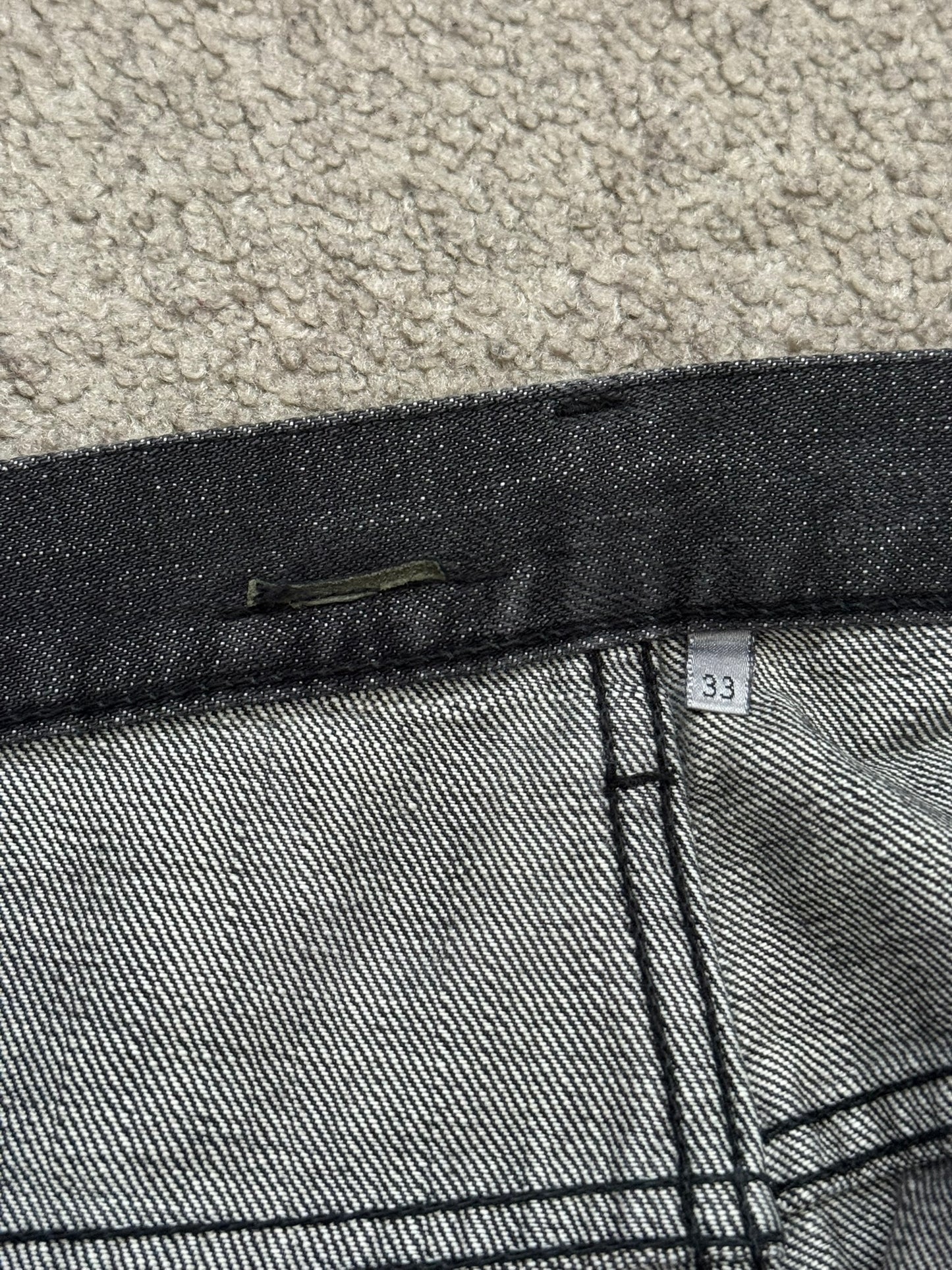 Dior Homme by Hedi Slimane MIJ Faded Clawmark Denim Jeans