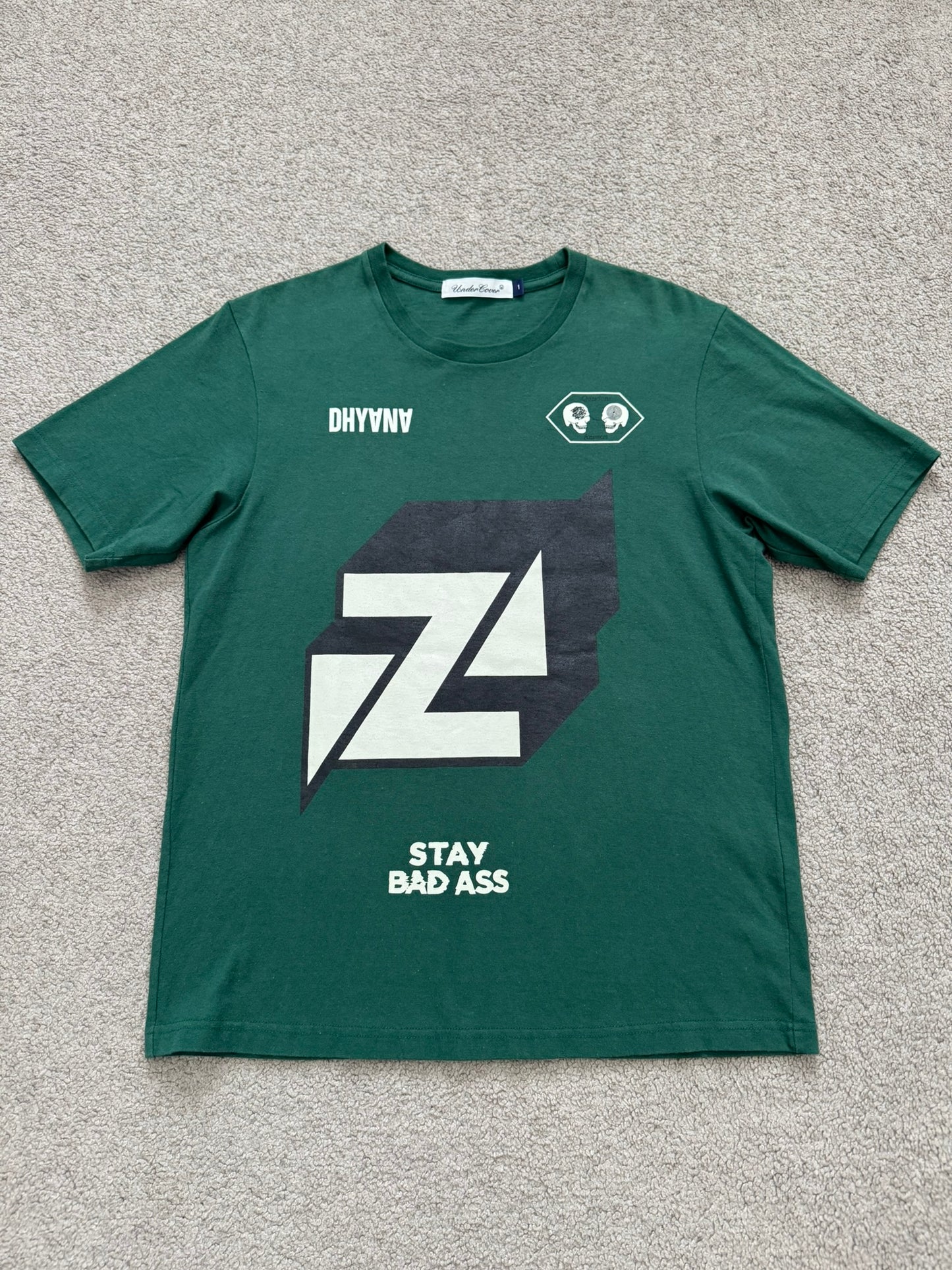 SS19 Undercover Zenmondoo "Stay Bad Ass" Graphic T Shirt