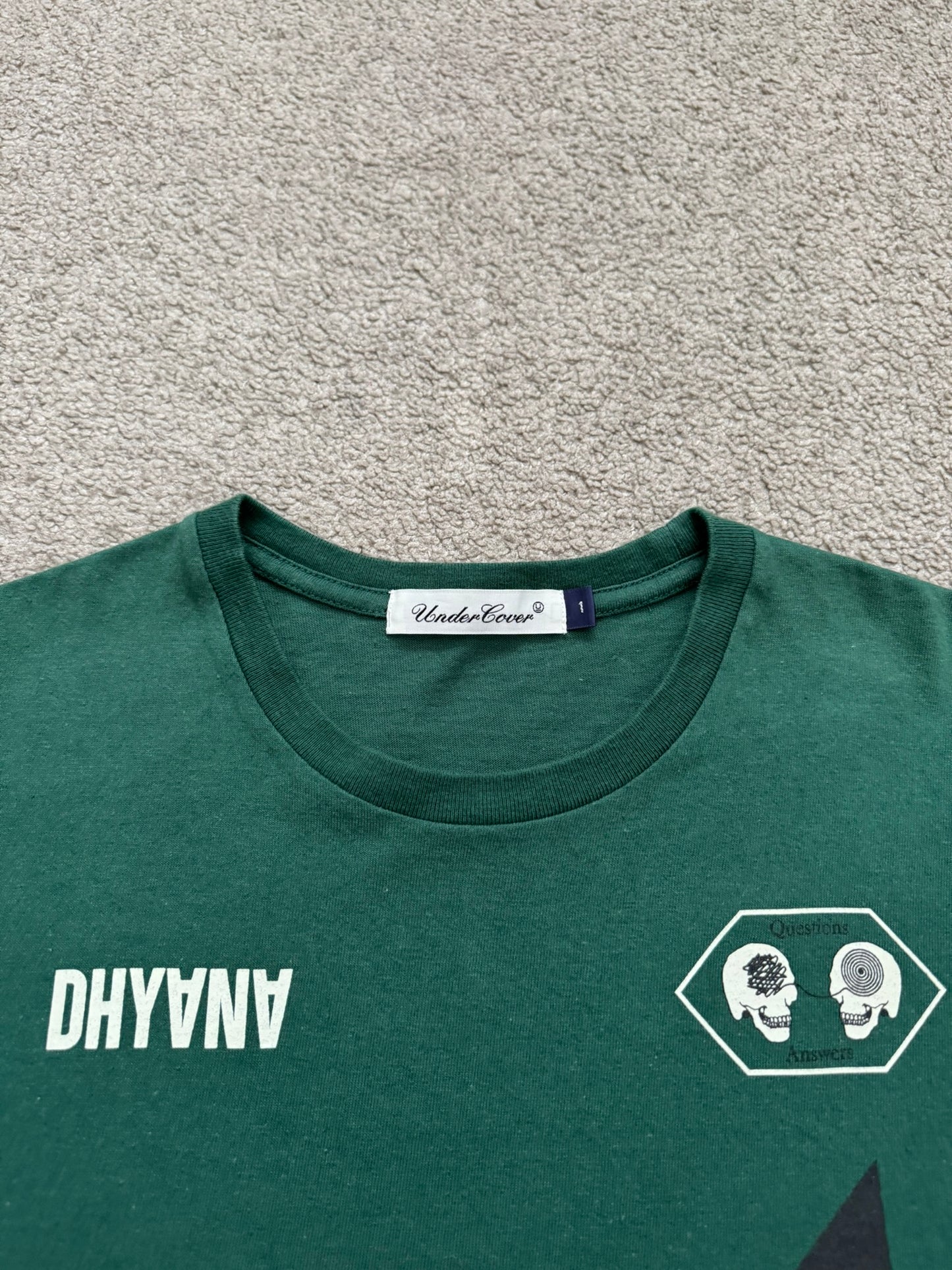 SS19 Undercover Zenmondoo "Stay Bad Ass" Graphic T Shirt