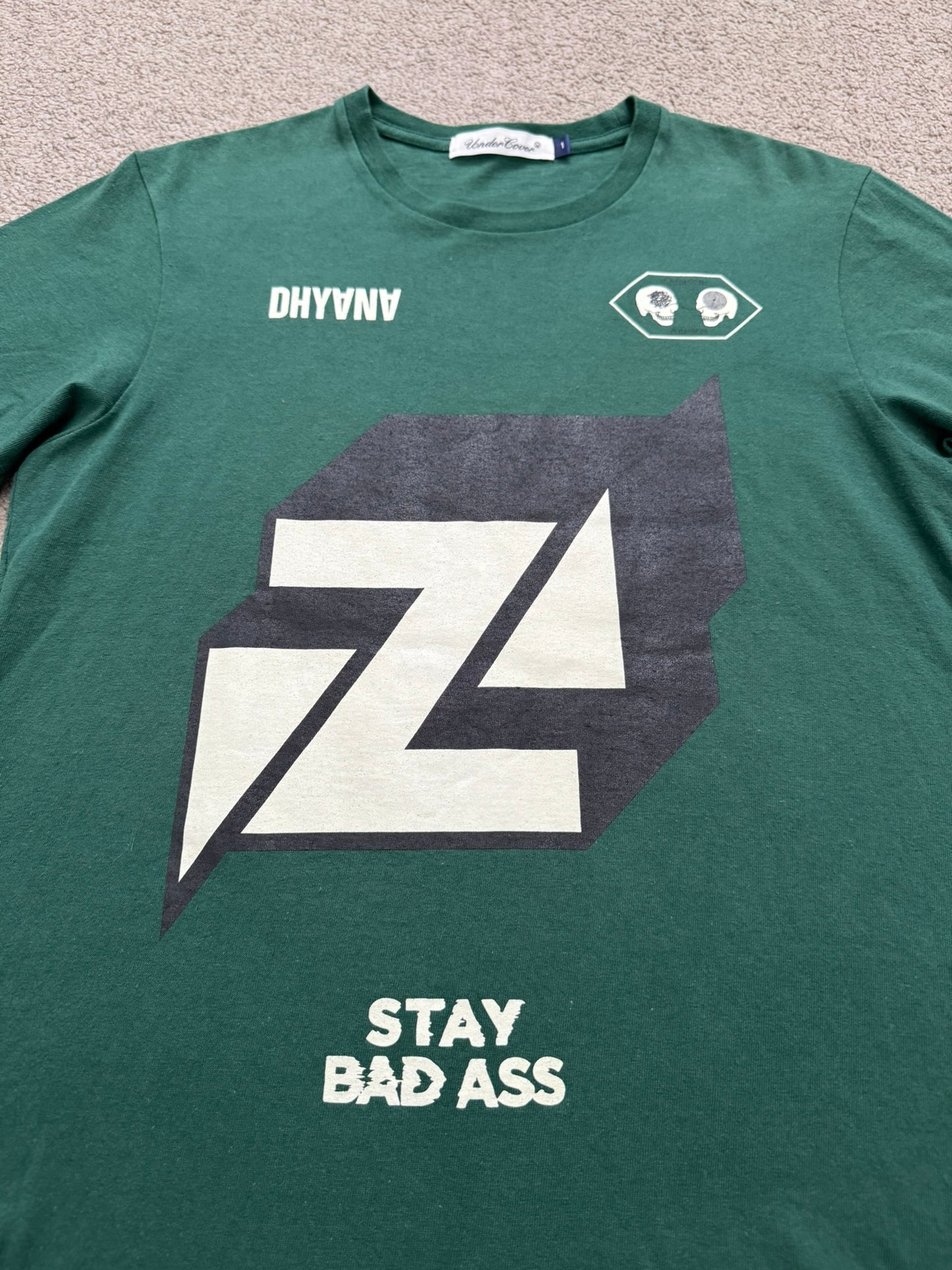SS19 Undercover Zenmondoo "Stay Bad Ass" Graphic T Shirt