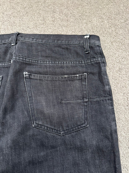 Dior Homme by Hedi Slimane MIJ Faded Clawmark Denim Jeans