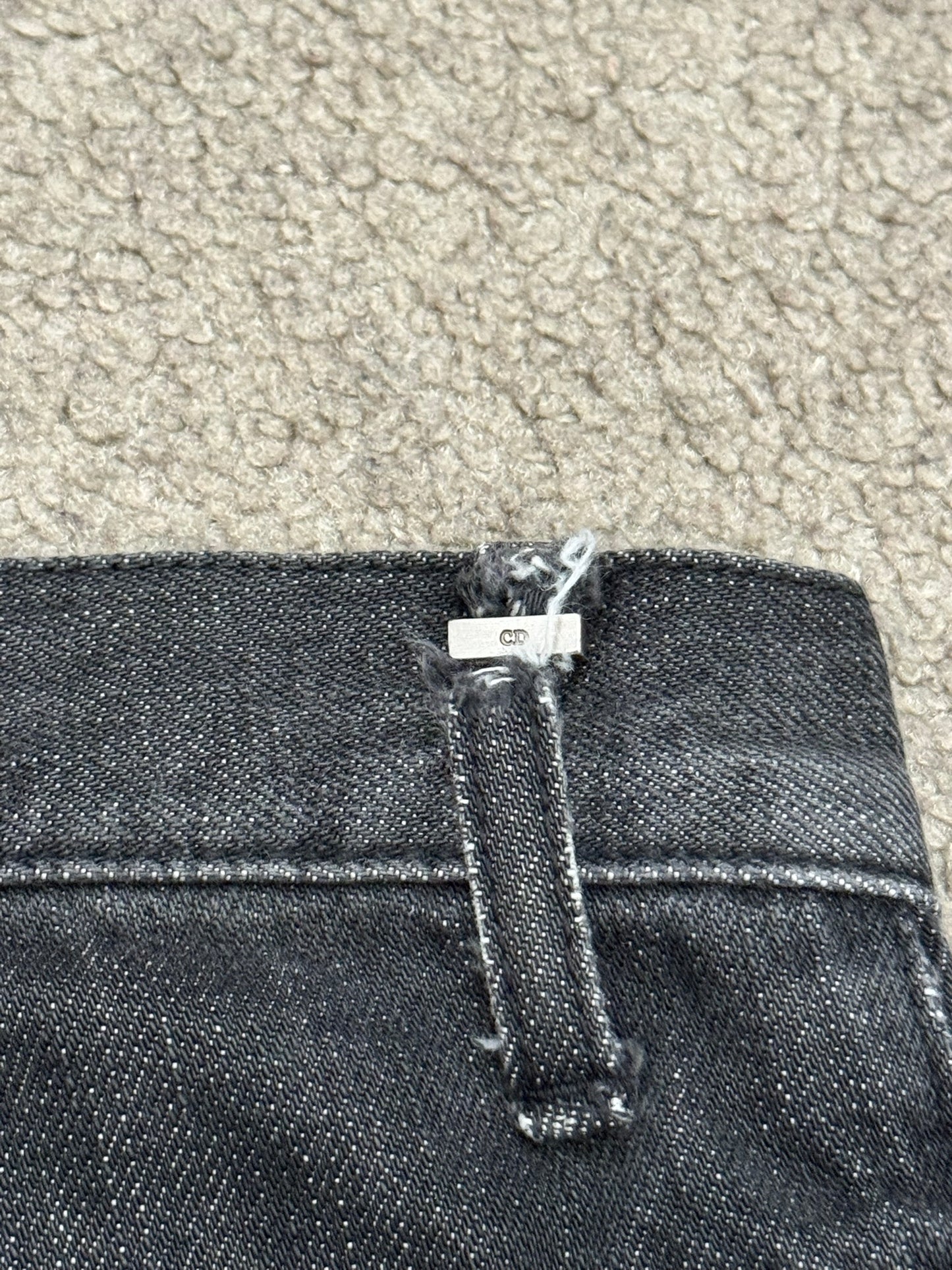 Dior Homme by Hedi Slimane MIJ Faded Clawmark Denim Jeans