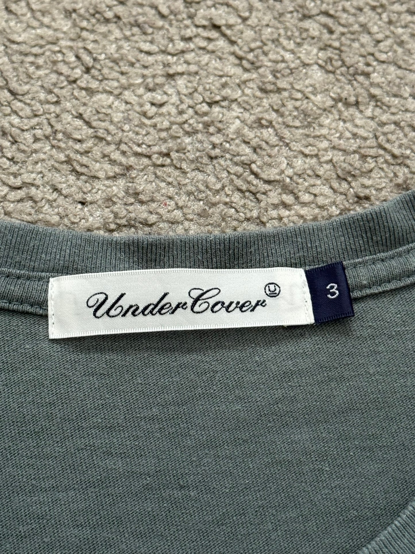 SS17 Undercover Vampire Fang Face Logo Graphic T Shirt