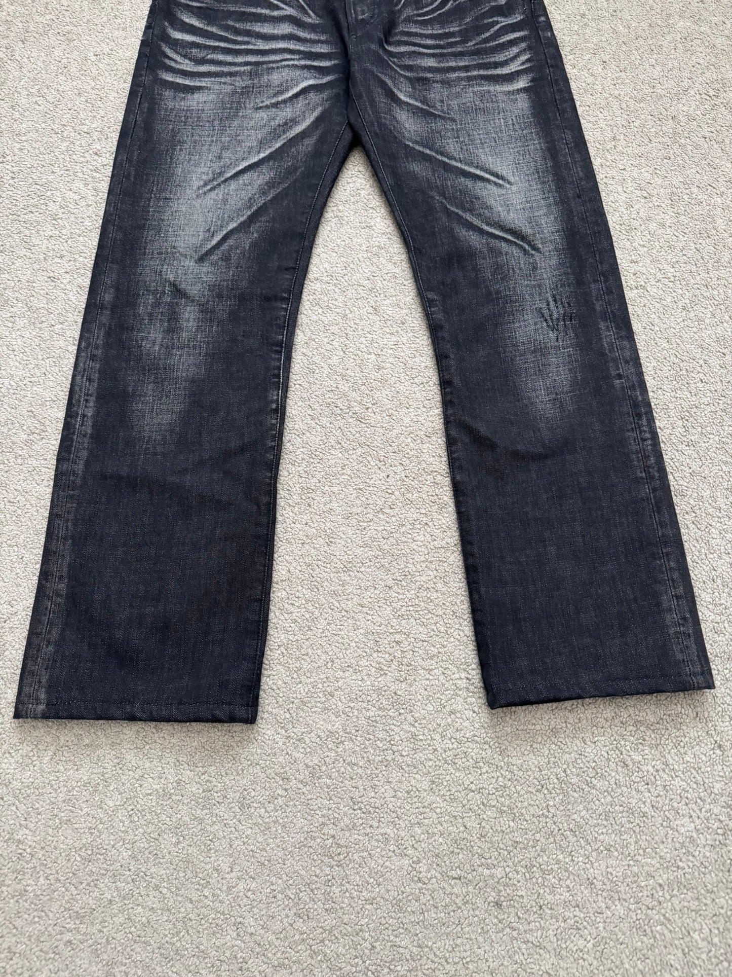 SS03 Dior Homme by Hedi Slimane "Follow Me" MIJ Clawmark Denim Jeans