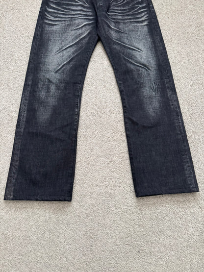 SS03 Dior Homme by Hedi Slimane "Follow Me" MIJ Clawmark Denim Jeans