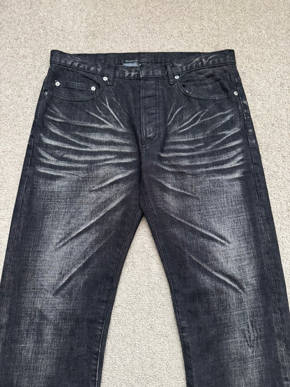 SS03 Dior Homme by Hedi Slimane "Follow Me" MIJ Clawmark Denim Jeans