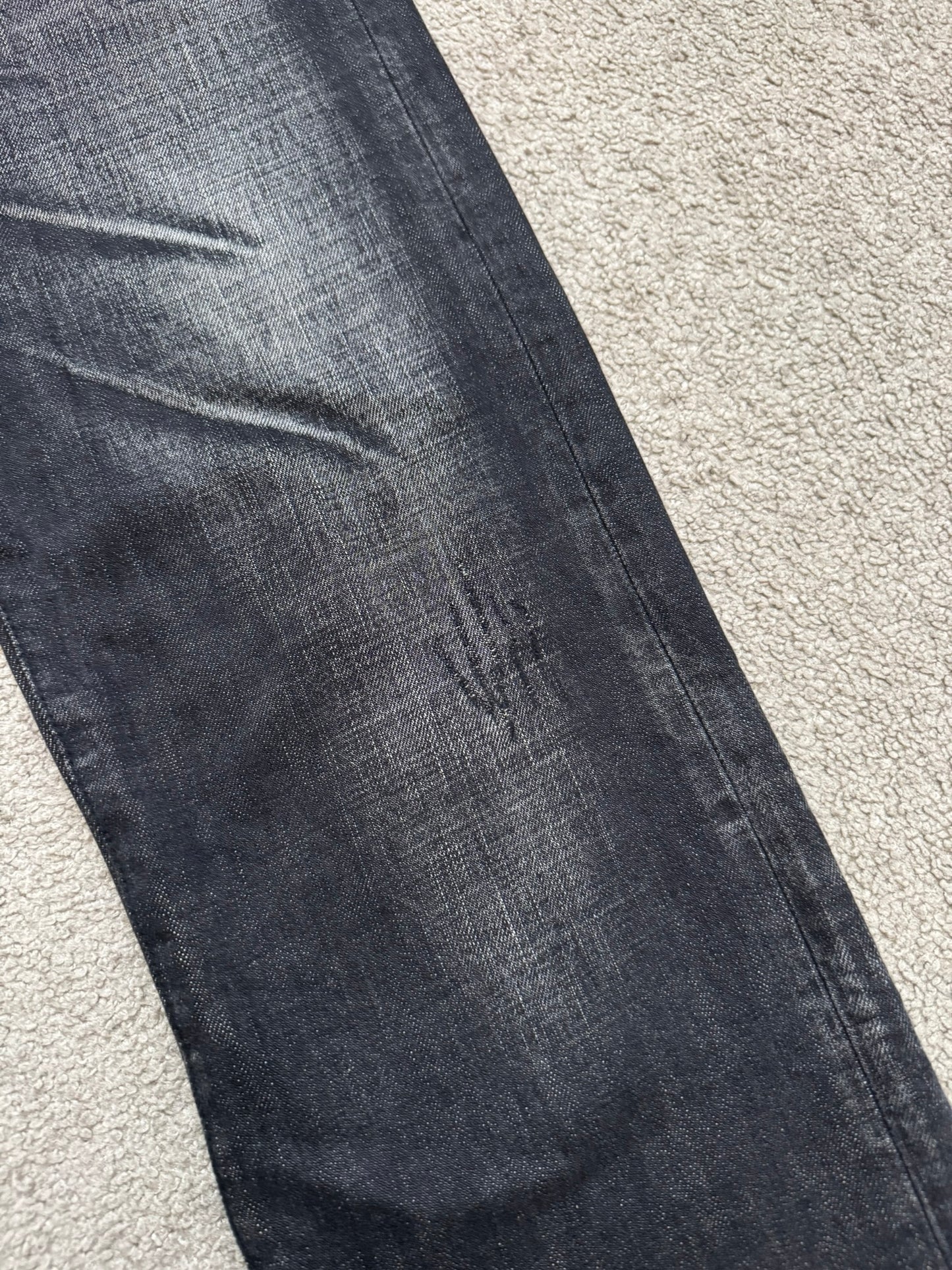 SS03 Dior Homme by Hedi Slimane "Follow Me" MIJ Clawmark Denim Jeans