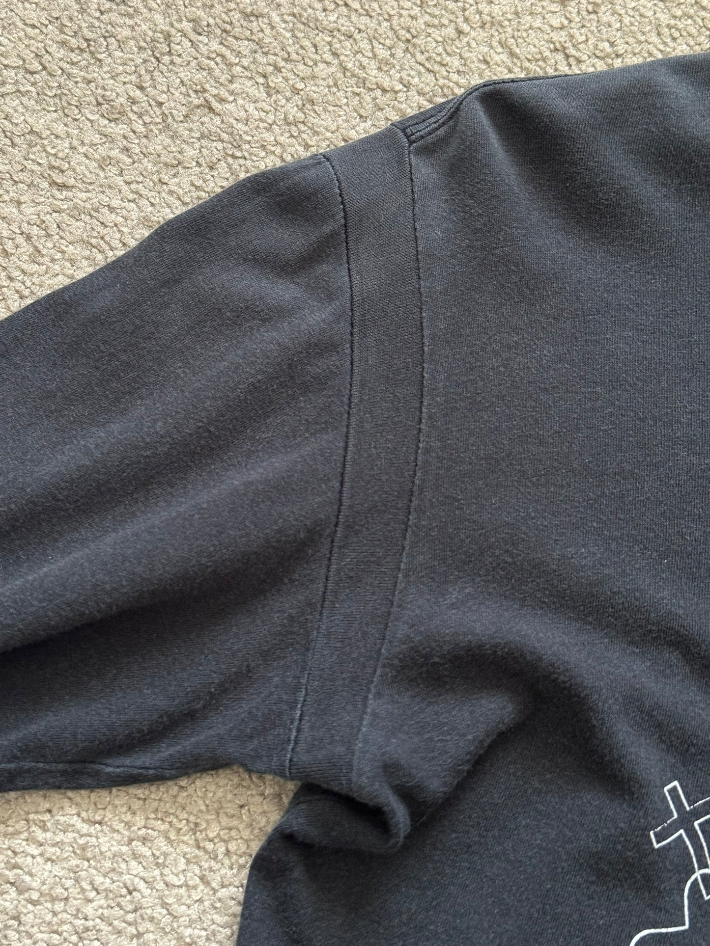 AW02 Undercover Witch's Cell Division Bear Cross Long Sleeve Shirt