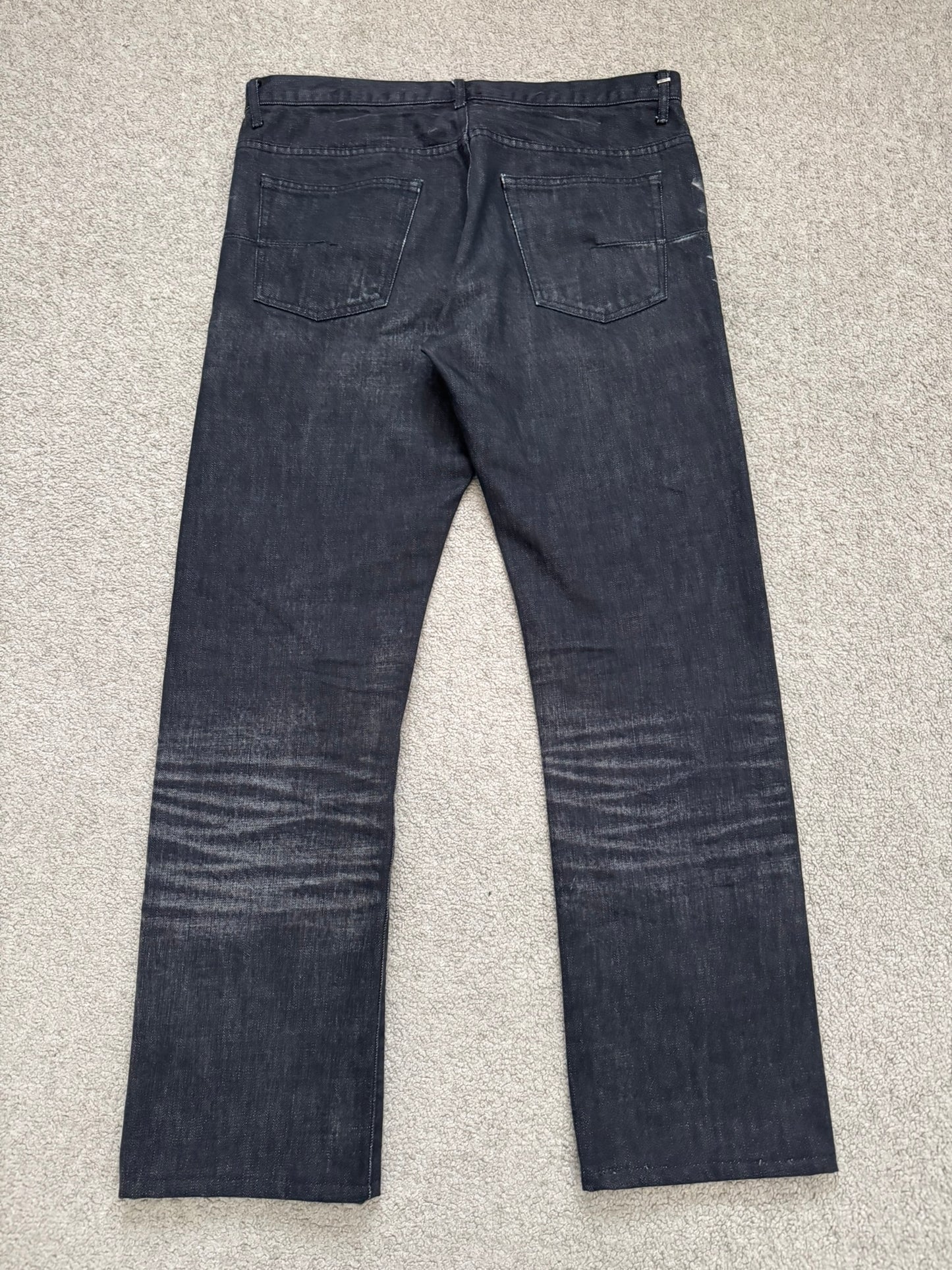 SS03 Dior Homme by Hedi Slimane "Follow Me" MIJ Clawmark Denim Jeans