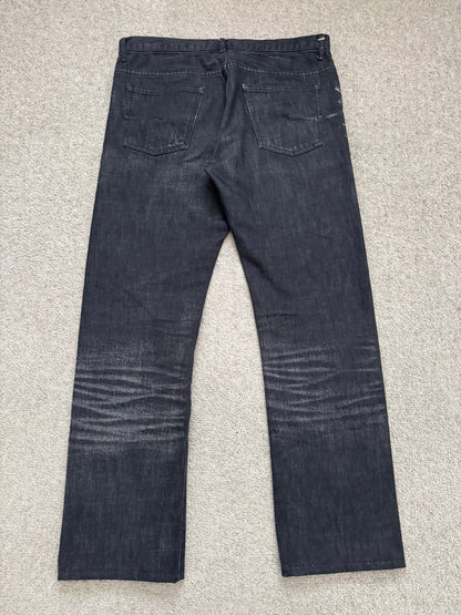 SS03 Dior Homme by Hedi Slimane "Follow Me" MIJ Clawmark Denim Jeans