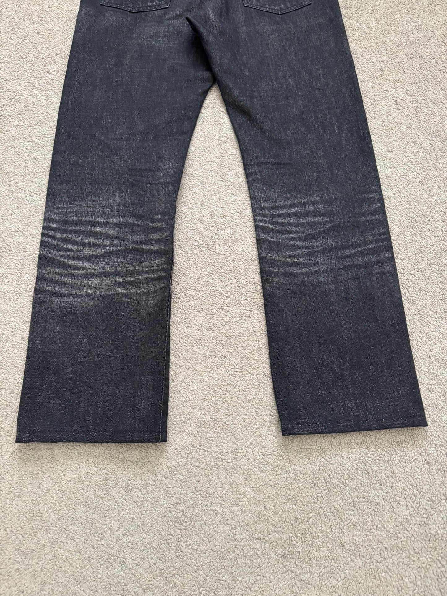 SS03 Dior Homme by Hedi Slimane "Follow Me" MIJ Clawmark Denim Jeans
