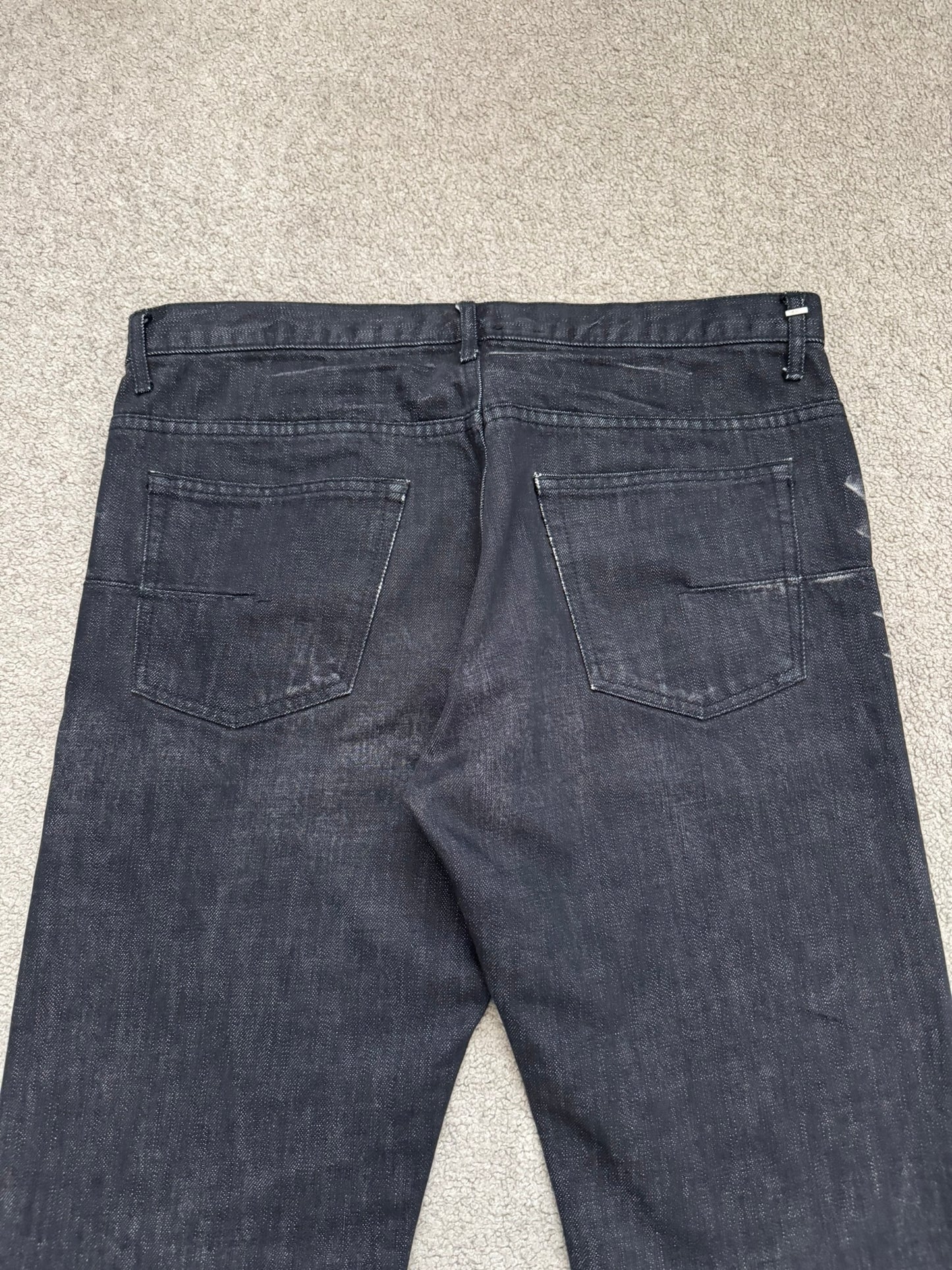 SS03 Dior Homme by Hedi Slimane "Follow Me" MIJ Clawmark Denim Jeans