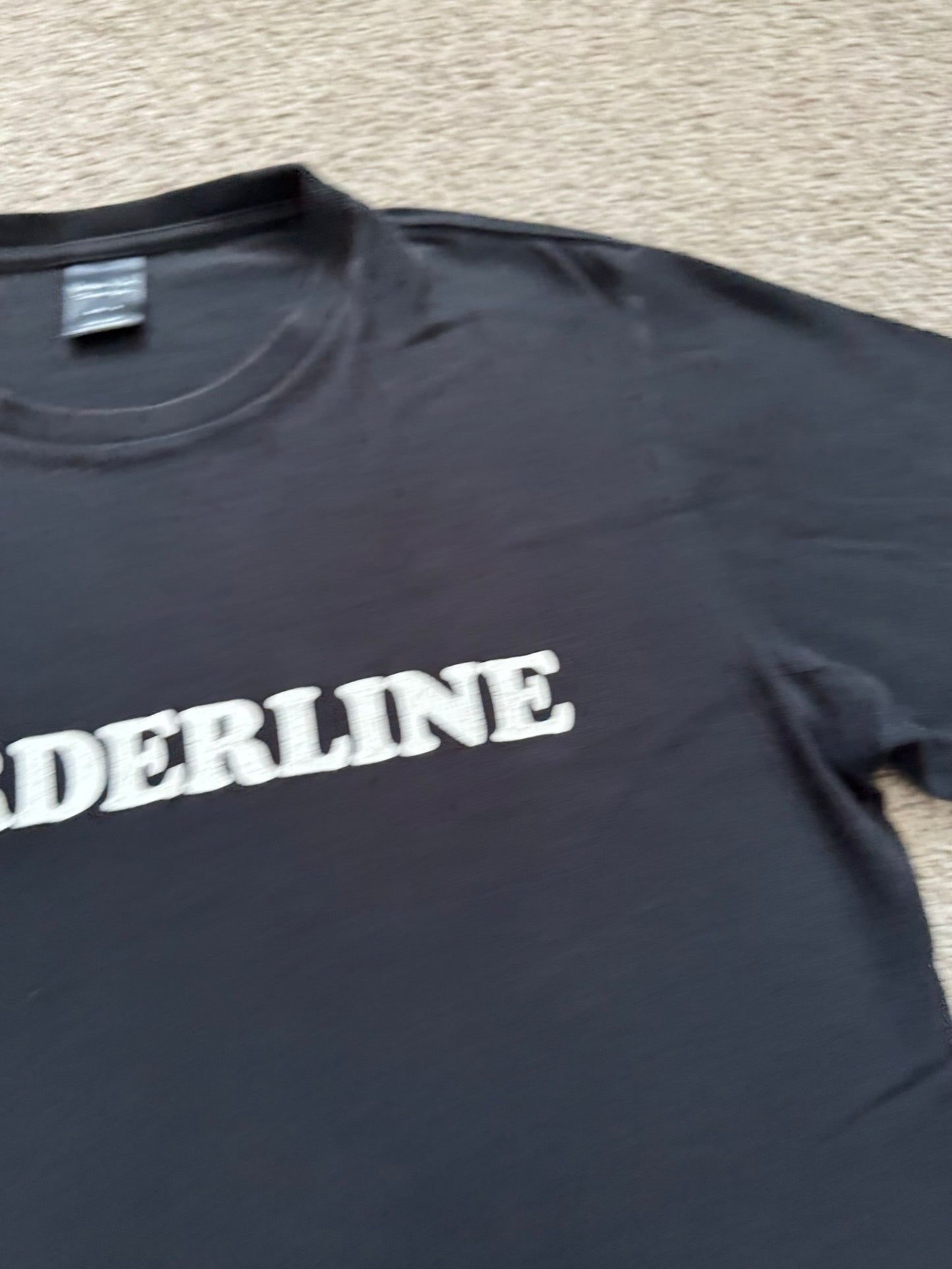 SS/AW03 Number (N)ine "Touch Me I'm Sick" Borderline T Shirt