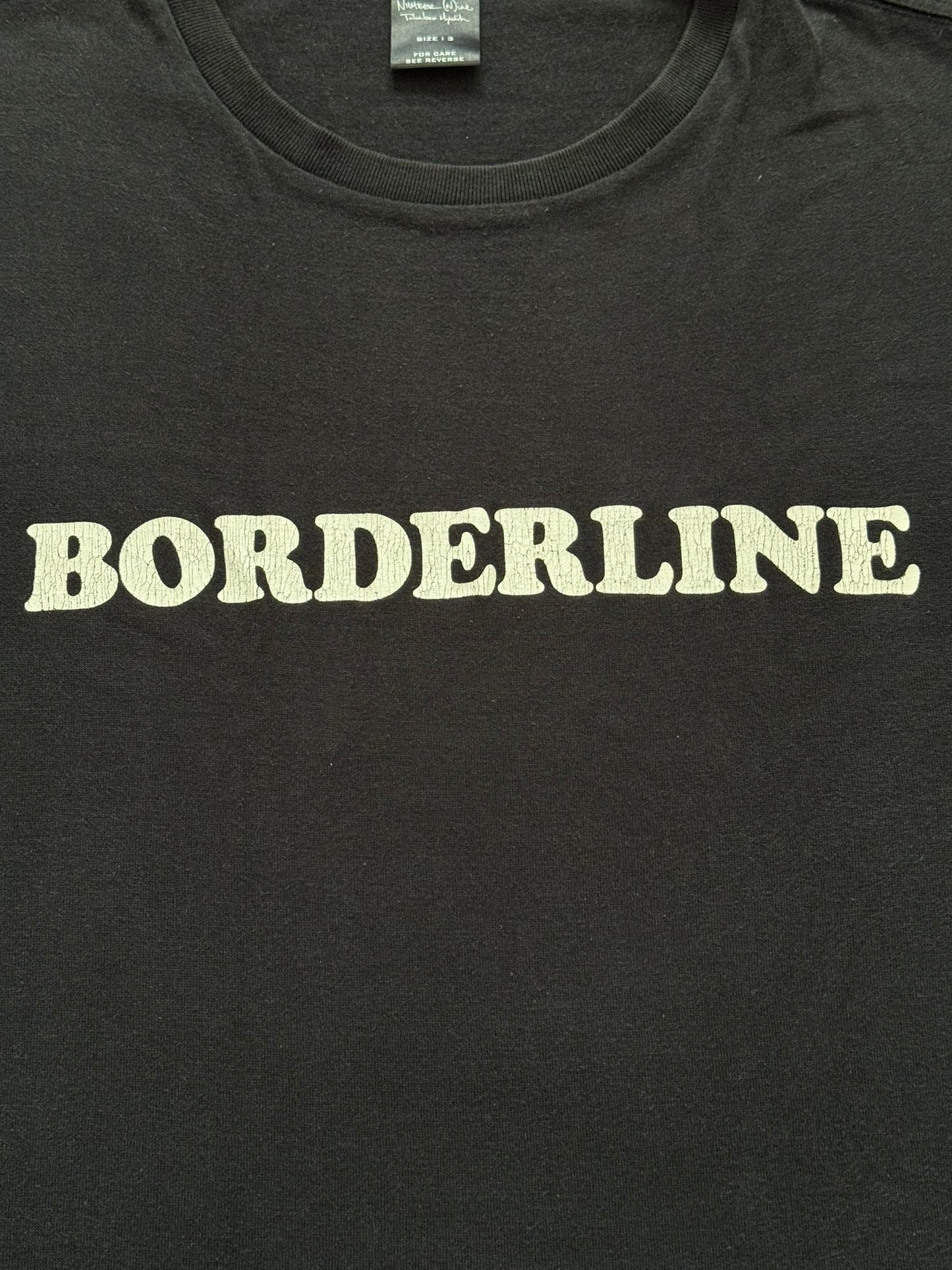 SS/AW03 Number (N)ine "Touch Me I'm Sick" Borderline T Shirt