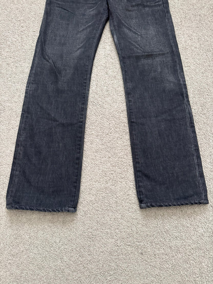 Dior Homme by Hedi Slimane MIJ Black Clawmark Denim Jeans