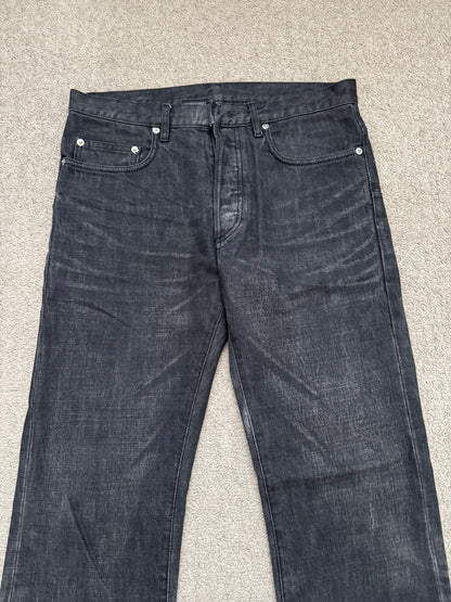 Dior Homme by Hedi Slimane MIJ Black Clawmark Denim Jeans