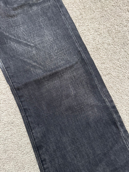 Dior Homme by Hedi Slimane MIJ Black Clawmark Denim Jeans