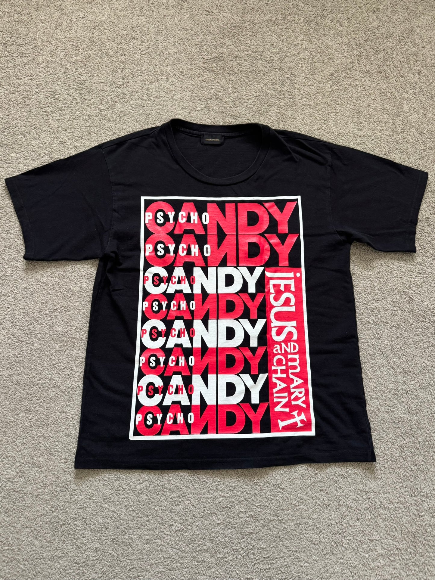 SS14 Undercover The Jesus & Mary Chain Psycho Candy T Shirt