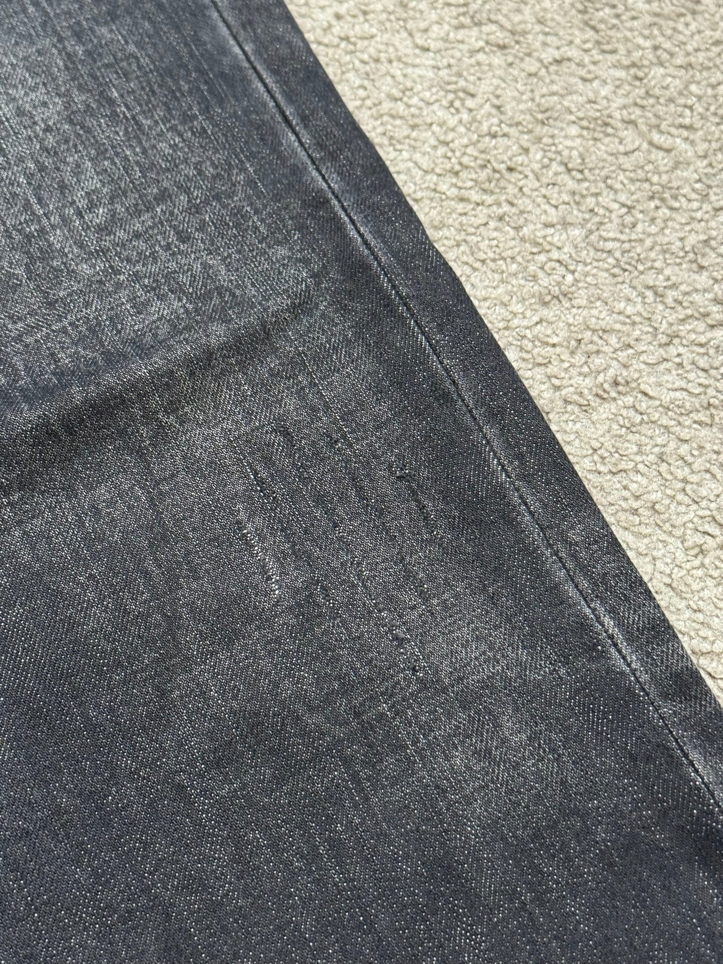 Dior Homme by Hedi Slimane MIJ Black Clawmark Denim Jeans